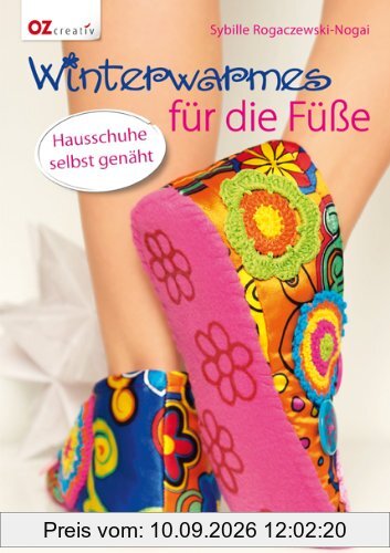 Winterwarmes für die Füße: Hausschuhe selbst genäht