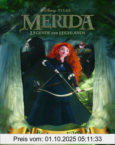 Disney: Merida mit Kippbild: Buch zum Film