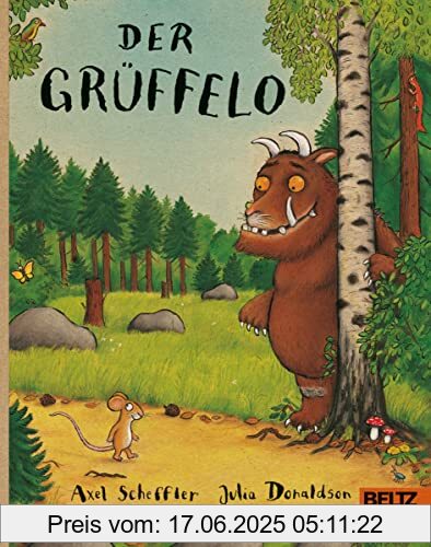 Binding : Gebundene Ausgabe, Edition : Neuausgabe, Label : Beltz & Gelberg, Publisher : Beltz & Gelberg, medium : Gebundene Ausgabe, numberOfPages : 26, publicationDate : 2023-02-08, releaseDate : 2023-02-08, authors : Axel Scheffler, Julia Donaldson, translators : Monika Osberghaus, ISBN : 3407757123