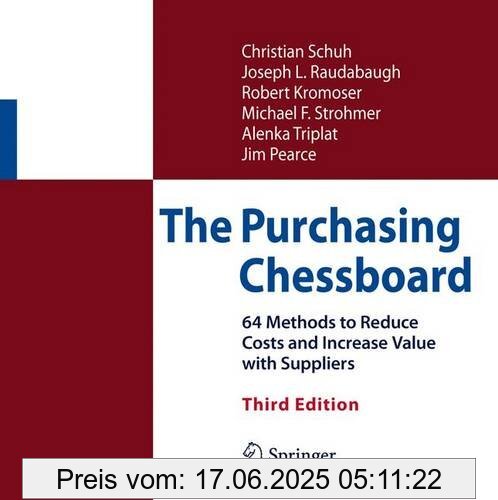 Binding : Gebundene Ausgabe, Edition : 3rd ed. 2017, Label : Springer, Publisher : Springer, medium : Gebundene Ausgabe, numberOfPages : 250, publicationDate : 2017-02-17, authors : Christian Schuh, Raudabaugh, Joseph L., Robert Kromoser, Strohmer, Michael F., Alenka Triplat, James Pearce, languages : english, ISBN : 1493967630