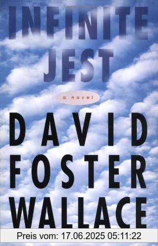 Binding : Gebundene Ausgabe, Label : Little, Brown and Company, Publisher : Little, Brown and Company, NumberOfItems : 1, medium : Gebundene Ausgabe, numberOfPages : 1088, publicationDate : 1996-02-01, authors : Wallace, David Foster, languages : english, ISBN : 0316920045