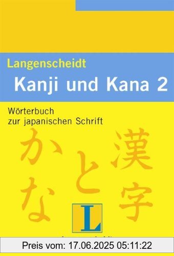 Binding : Broschiert, Edition : 7., Label : Langenscheidt, Publisher : Langenscheidt, medium : Broschiert, numberOfPages : 446, publicationDate : 2008-01-01, authors : Wolfgang Hadamitzky, languages : japanese, german, ISBN : 3468493894