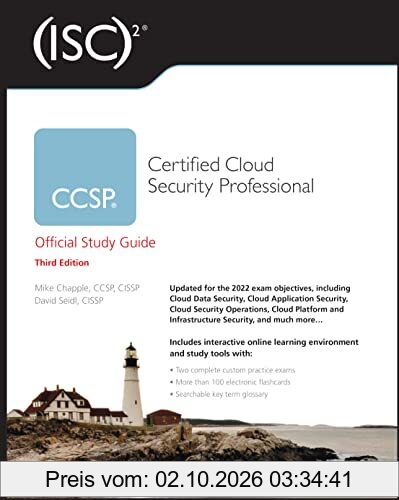 (ISC)2 CCSP Certified Cloud Security Professional Official Study Guide