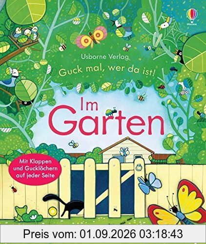 Guck mal, wer da ist! Im Garten