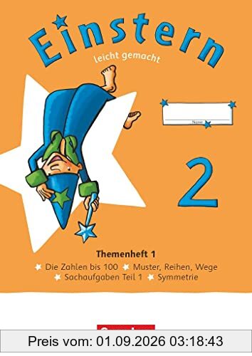 Einstern - Mathematik - Ausgabe 2021 - Band 2: Leicht gemacht - Themenheft 1 - Verbrauchsmaterial