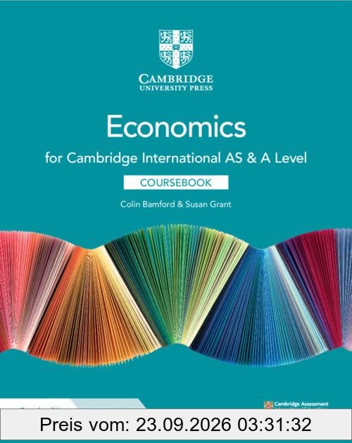 Cambridge International AS & A Level Economics Coursebook with Digital Access (2 Years) (Cambridge International Examinations)