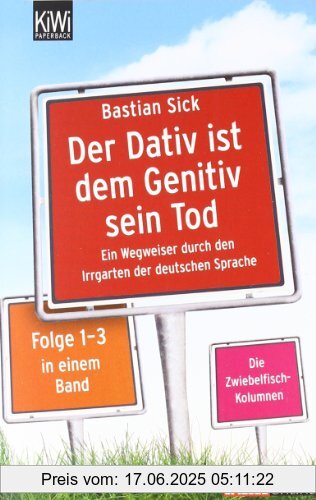 Binding : Taschenbuch, Edition : 11, Label : KiWi-Paperback, Publisher : KiWi-Paperback, medium : Taschenbuch, numberOfPages : 768, publicationDate : 2008-07-31, authors : Bastian Sick, languages : german, ISBN : 3462040537