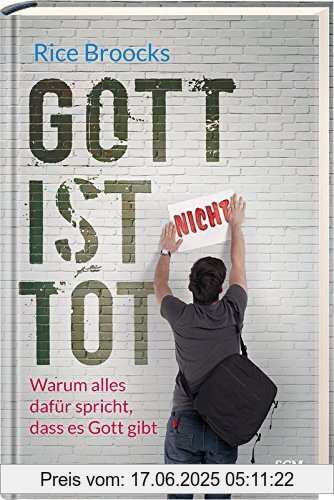 Binding : Gebundene Ausgabe, Edition : 1, Label : SCM R. Brockhaus, Publisher : SCM R. Brockhaus, medium : Gebundene Ausgabe, numberOfPages : 256, publicationDate : 2015-09-22, authors : Rice Broocks, translators : Anna Schnabel, languages : german, ISBN : 3417266238