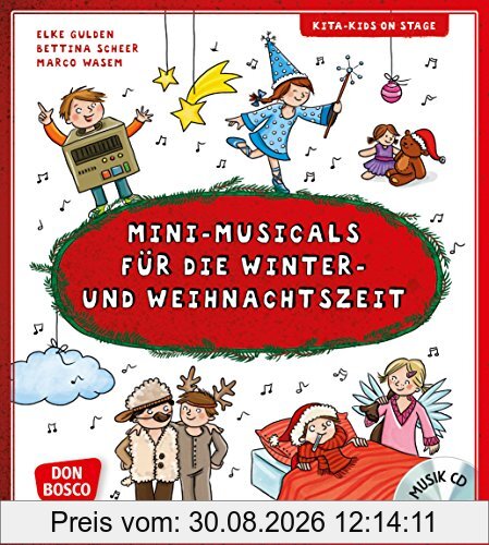 Mini-Musicals für die Winter- und Weihnachtszeit, m. Audio-CD