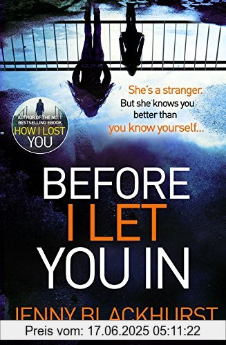 Binding : Taschenbuch, Label : Headline, Publisher : Headline, medium : Taschenbuch, numberOfPages : 368, publicationDate : 2016-11-03, releaseDate : 2016-11-03, authors : Jenny Blackhurst, languages : english, ISBN : 1472235274