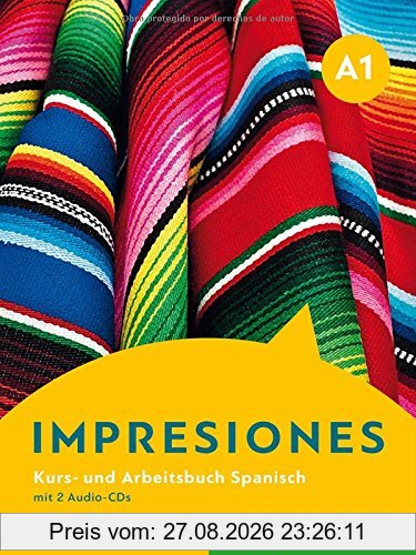 Impresiones A1: Kursbuch + Arbeitsbuch + 2 Audio-CDs