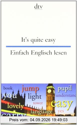 It's quite easy Einfach Englisch lesen