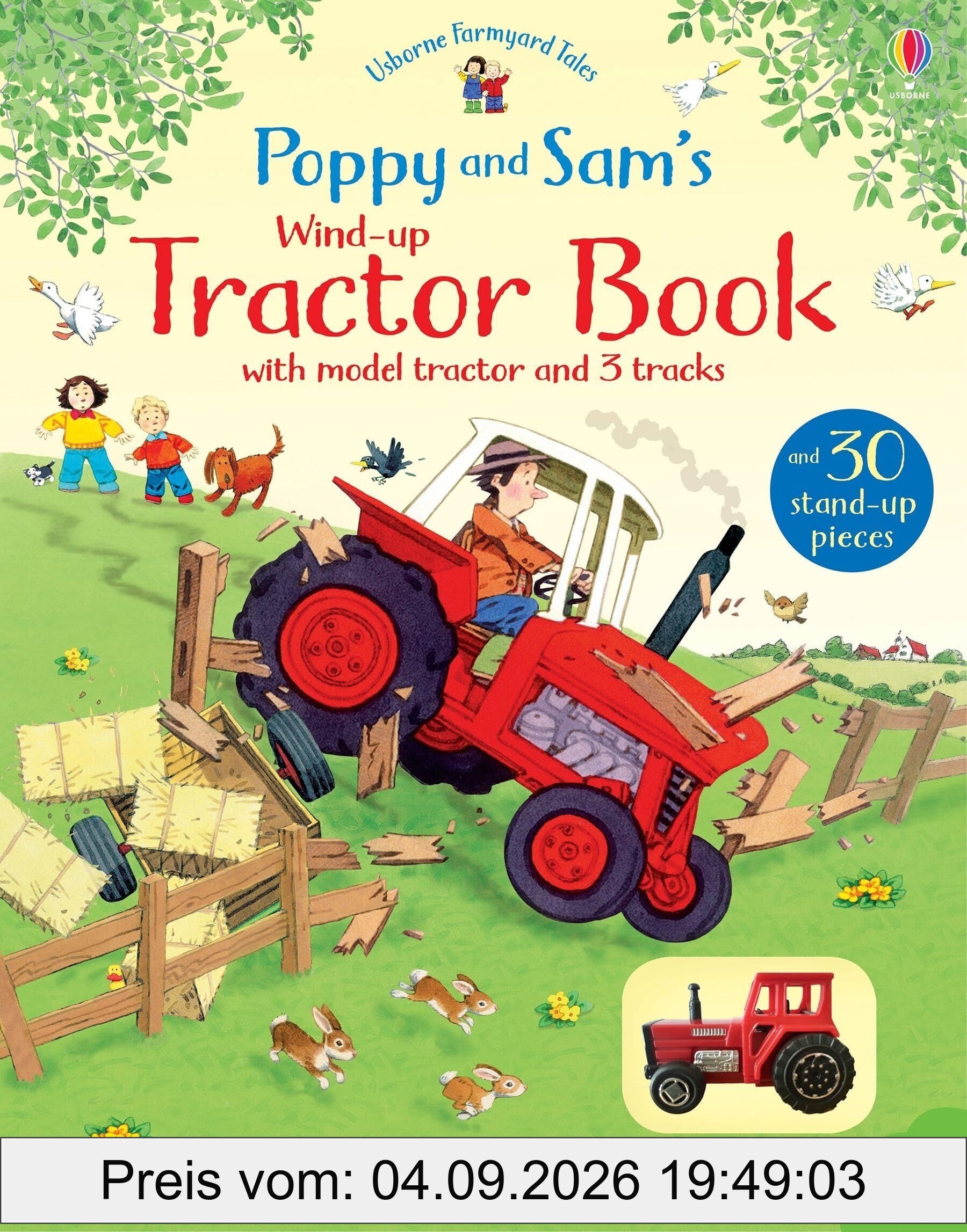 Poppy and Sam's Wind-Up Tractor Book