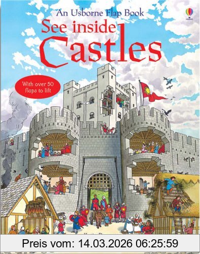 Katie Daynes See Inside Castles (Usborne Flap Books)