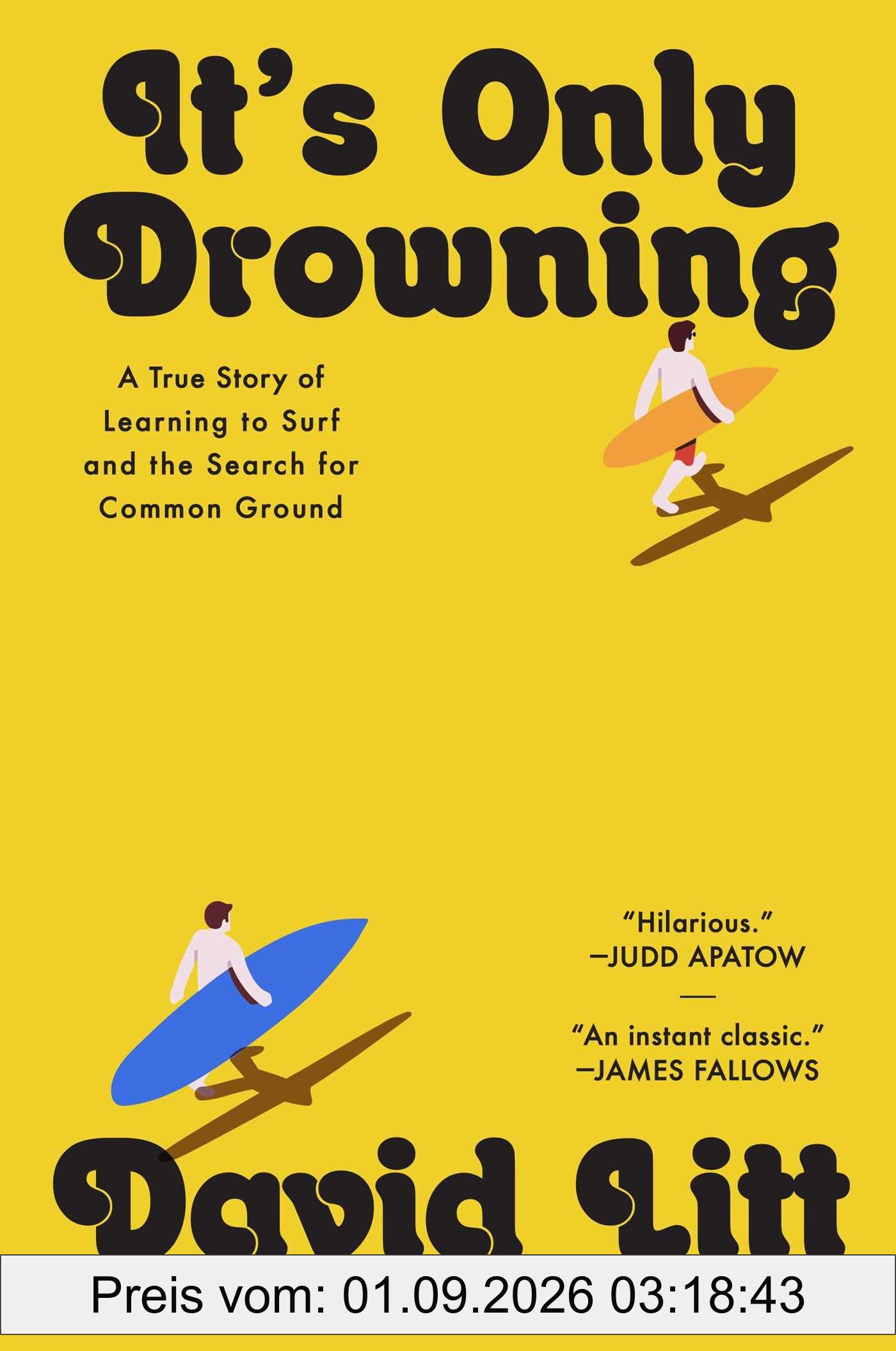 It's Only Drowning: A True Story of Learning to Surf and the Search for Common Ground