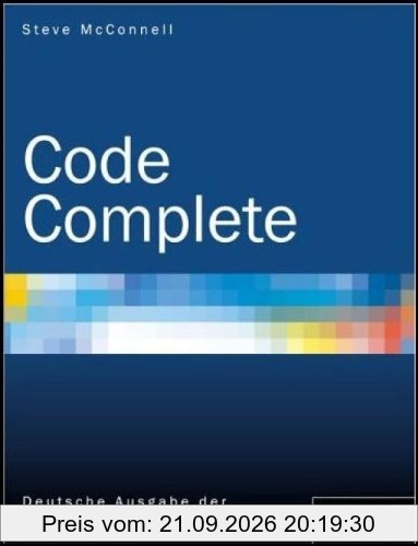 Code Complete - Deutsche Ausgabe der Second Edition