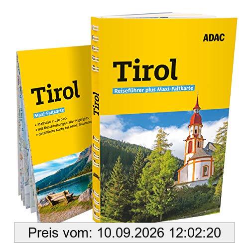ADAC Reiseführer plus Tirol: mit Maxi-Faltkarte zum Herausnehmen