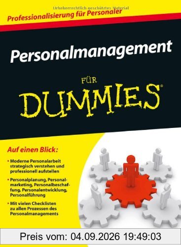 Personalmanagement für Dummies (Fur Dummies)