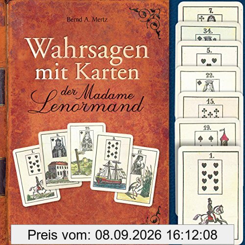 Wahrsagen mit Karten der Madame Lenormand-Set: Mit 36 Lenormandkarten