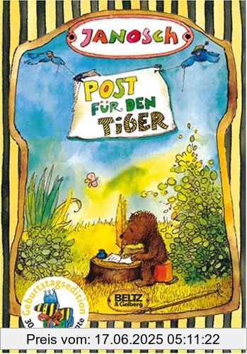 Binding : Gebundene Ausgabe, Edition : Neuausgabe mit neuem Einband, Label : Beltz & Gelberg, Publisher : Beltz & Gelberg, medium : Gebundene Ausgabe, numberOfPages : 48, publicationDate : 2009-05-06, authors : Janosch, languages : german, ISBN : 3407799330