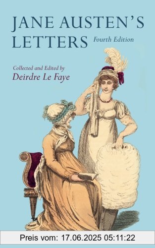 Binding : Taschenbuch, Edition : 4th ed., Label : Oxford University Press, Publisher : Oxford University Press, PackageQuantity : 1, medium : Taschenbuch, numberOfPages : 696, publicationDate : 2014-08-12, releaseDate : 2014-08-12, publishers : Deirdre Le Faye, languages : english, ISBN : 0198704496