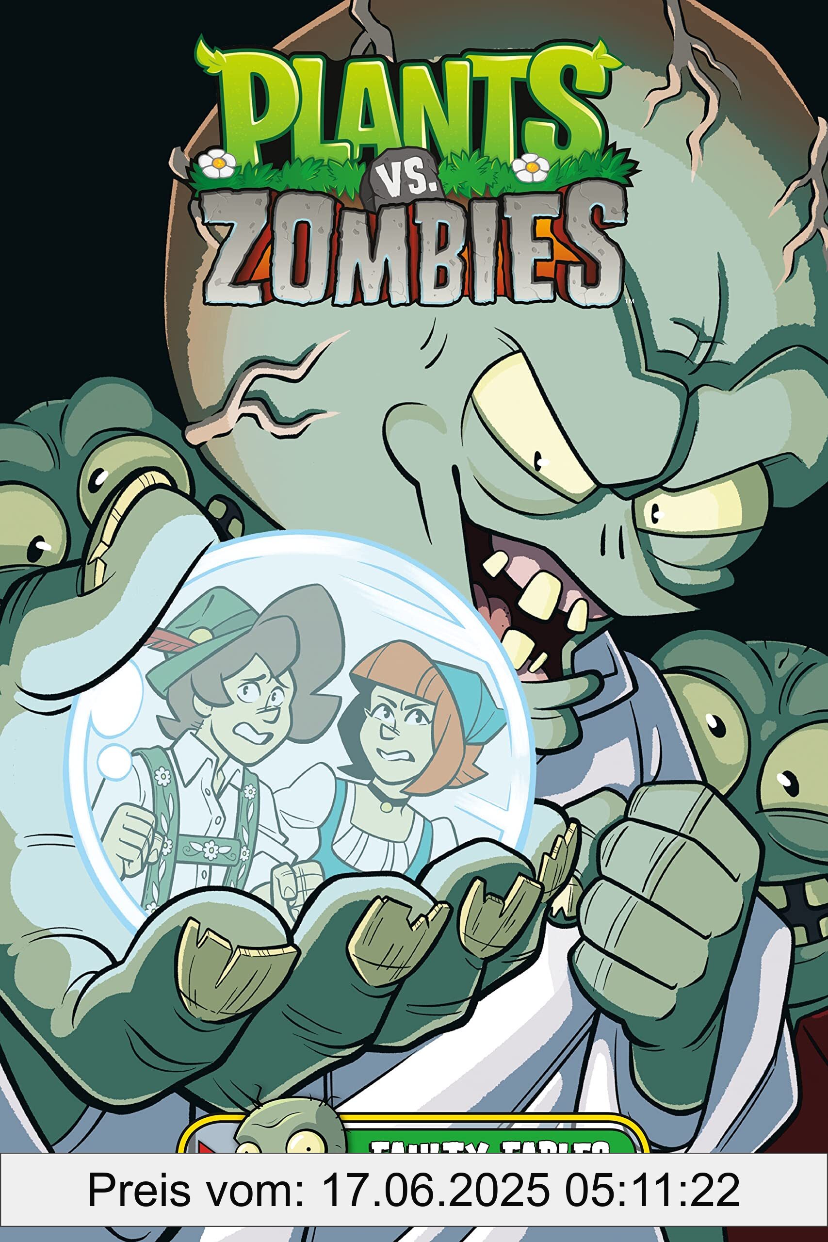 Binding : hardcover, Edition : 1, Label : Plants vs. Zombies Volume 20 : Faulty Fables, medium : hardcover, numberOfPages : 88, publicationDate : 2023-03-07, releaseDate : 2023-03-07, languages : english, ISBN : 1506728464