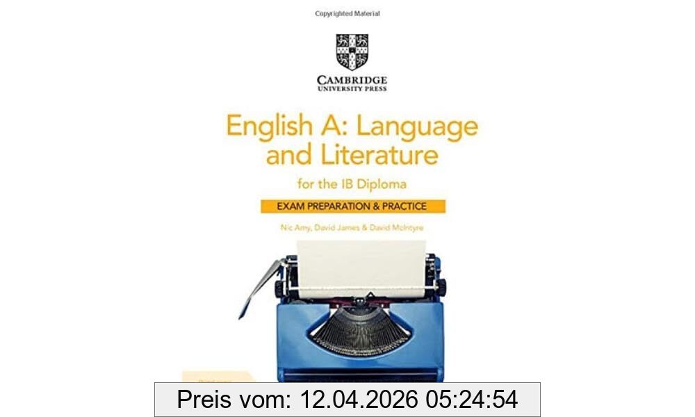 Nic Amy English A, Language And Literature For The Ib Diploma Exam Preparation And Practice