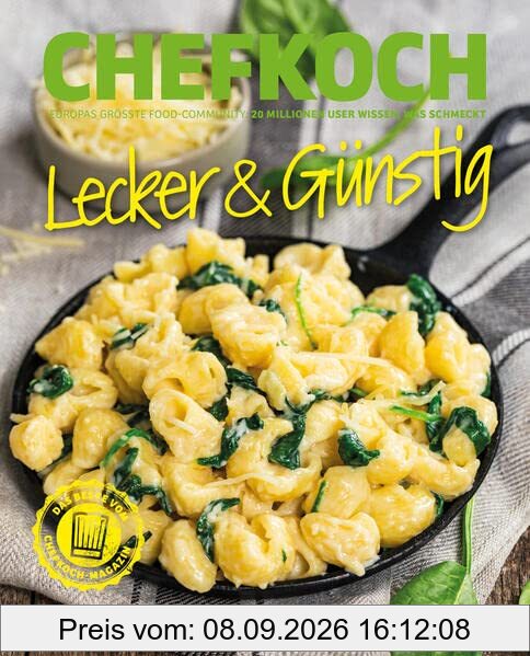 Chefkoch Lecker sparen - viel Genuss für wenig Geld