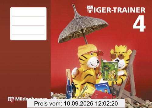 Tiger-Trainer 4 - Arbeitsheft: Festigung und produktives Üben, 4. Schuljahr