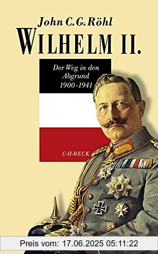 Binding : Gebundene Ausgabe, Edition : 3., durchgesehene, Label : C.H.Beck, Publisher : C.H.Beck, medium : Gebundene Ausgabe, numberOfPages : 1611, publicationDate : 2018-08-31, authors : Röhl, John C. G., ISBN : 3406700160