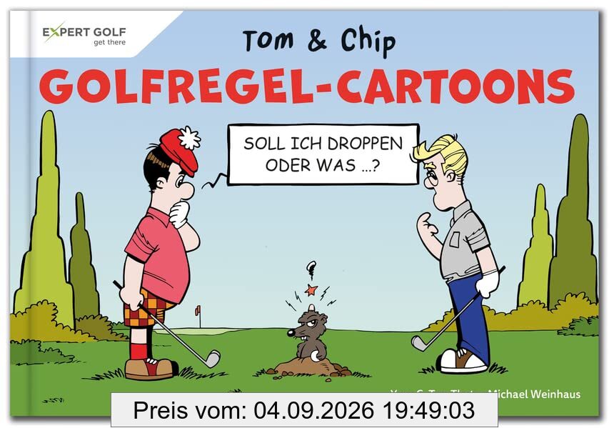 Golfregel-Cartoons mit Tom & Chip