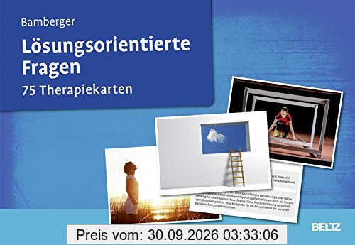 Lösungsorientierte Fragen: 75 Therapiekarten. Kartenset mit 75 Karten und 36-seitigem Booklet.