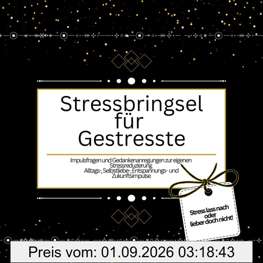 Stressbringsel für Gestresste: Impulsfragen und Gedankenanregungen zur eigenen Stressreduzierung