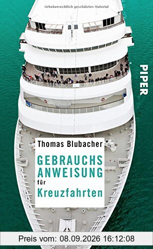 Gebrauchsanweisung für Kreuzfahrten