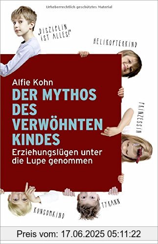 Binding : Gebundene Ausgabe, Edition : 1, Label : Beltz, Publisher : Beltz, medium : Gebundene Ausgabe, numberOfPages : 340, publicationDate : 2015-04-09, authors : Alfie Kohn, translators : Andreas Nohl, languages : german, ISBN : 3407857578