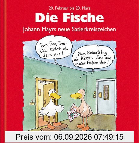 Sternzeichenbücher: Die Fische. Rote Ausgabe. 20. Februar bis 20. März
