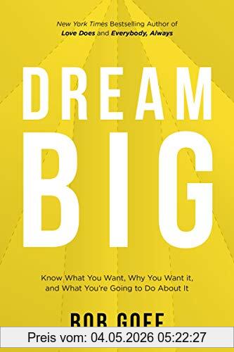 Bob Goff Dream Big, Know What You Want, Why You Want It, And What You’re Going To Do About It