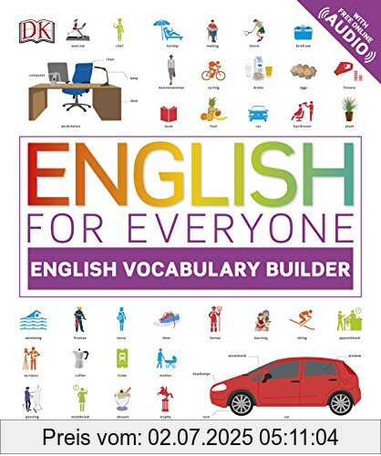 Die Buchhandlung in Oelde hat das Buch English for Everyone: English Vocabulary Builder
