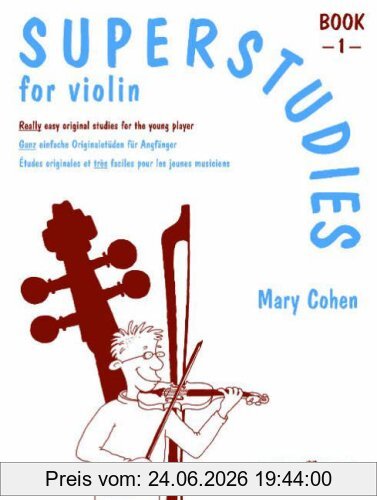 unbekannt Superstudies For Violin, Book 1, (Solo Violin)
