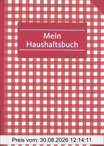 Haushaltsbuch zum Eintragen