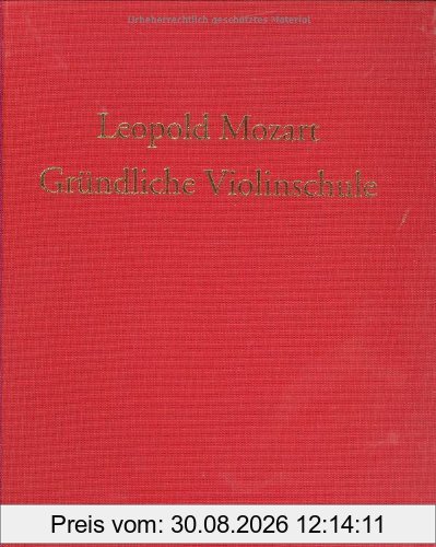 Gründliche Violinschule