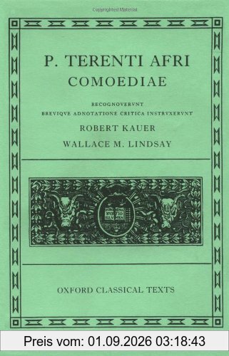 Terence Comoediae (Oxford Classical Texts)