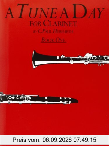 A Tune A Day For Clarinet Book One Clt