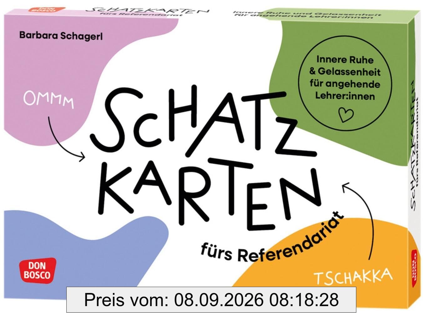 Schatzkarten fürs Referendariat: Innere Ruhe und Gelassenheit für angehende Lehrer:innen. Mit Selbstfürsorge und Mindfulness Herausforderungen meistern: Material für Referendar:innen