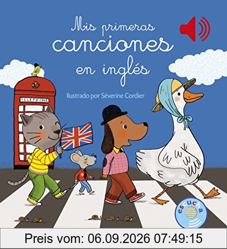 Mis primeras canciones en inglés (Libros con sonido)