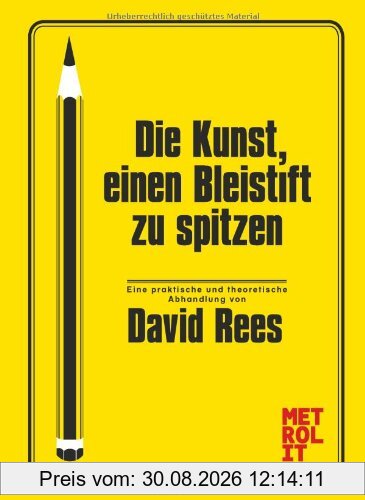 Die Kunst einen Bleistift zu spitzen