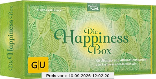 Die Happiness-Box: 50 Übungs- und Affirmationskarten zum Loslassen und Glücklichsein (GU Buch plus Körper & Seele)