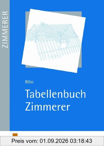 Tabellenbuch Zimmerer