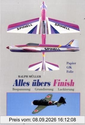 Alles übers Finish: Papier, GfK, Folie. Bespannung, Grundierung, Lackierung