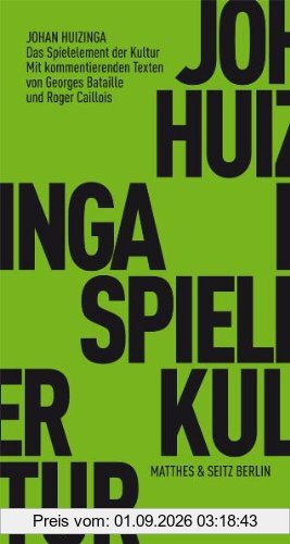 Das Spielelement der Kultur